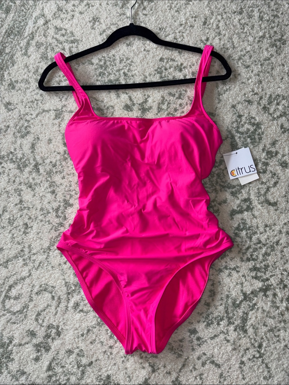 Women’s Hot Pink One-Piece Swimsuit